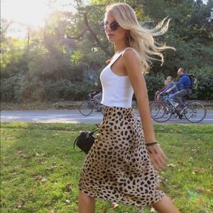 realisation par the wild things naomi silk skirt S